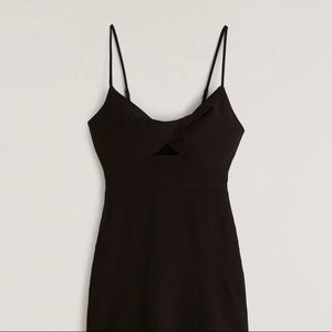 Abercrombie twist front cut out mini dress